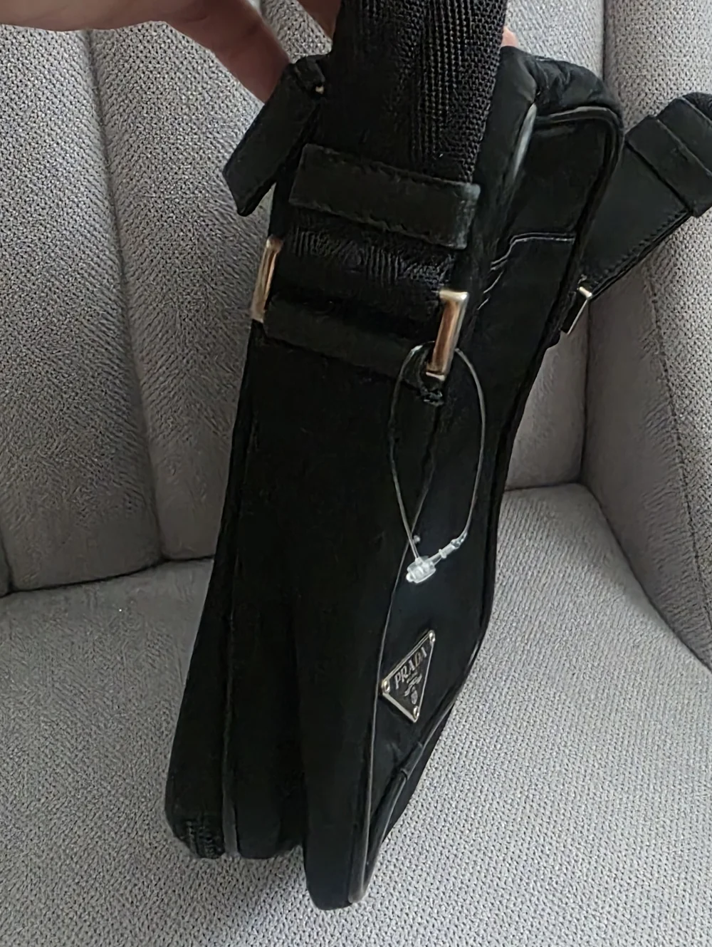 Prada black nylon